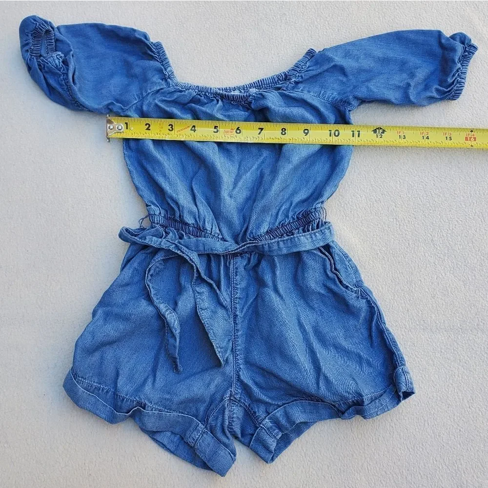 Gap Kids Denim Romper Size XS